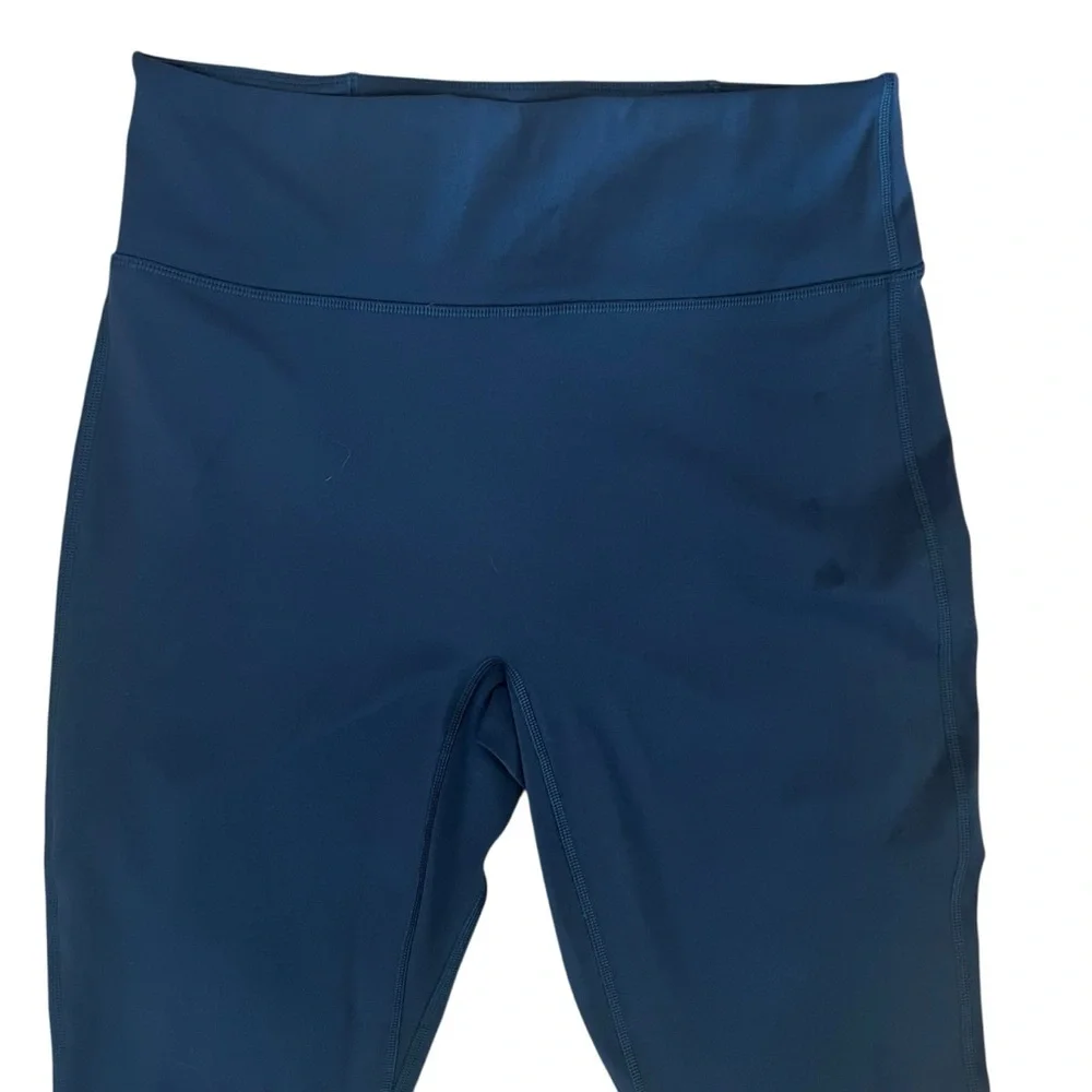 Spanx Classic Black High-Waist Leggings Faux Suede Leggings Medium - Picture 9 of 13